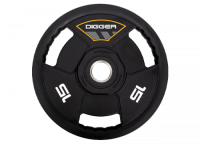 Диск олимпийский полиуретановый 3-х хватовый 15кг Hasttings Digger HD51C3A-15