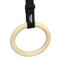 Кольца гимнастические BRONZE GYM, пара.