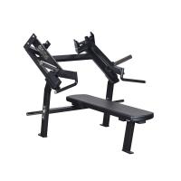 Грудной жим лежа со сведением на свободных весах Gymleco 022