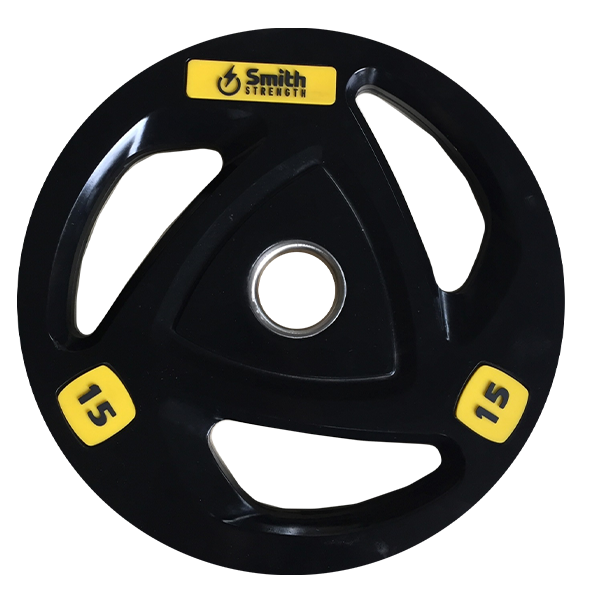 Диск обрезиненый 15кг. Smith Сила WP085