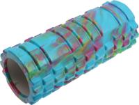 Валик для фитнеса «ТУБА», камуфляж синий