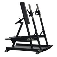 Грудной жим стоя на свободных весах Gymleco 028