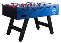 Настольный футбол (кикер) "Milan" (144 х 77 х 90 см, сине-черный)