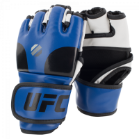 Перчатки MMA тренировочные с открытой ладонью S/M - BL UFC