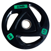 Диск обрезиненный c 3-м хватом Smith Strength 10кг