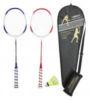 JC-122P Набор для игры в бадминтон, Красный/синий