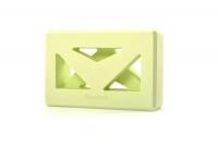 RAYG-10035GN	 Кирпич для йоги с прорезями Reebok