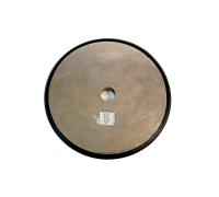 Диск 5 кг хромированный с резиновым кантом Hampton (посадочный диаметр - 26 мм)