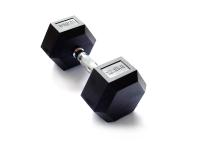 Гантель гексагональная обрезиненная 12,5 кг