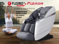 Массажное кресло FUJIMO  氣 FLEXOR F500 Grey