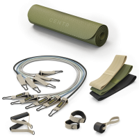 Коврик для фитнеса, фитнес резинки, эспандеры, фитнес набор CENTR, Fitness Kit