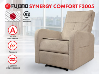 Массажное кресло реклайнер FUJIMO COMFORT CHAIR F3005 FMF Ваниль (Sakura 4)