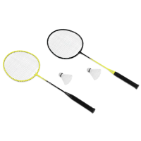 KRAFLA Fun 300 Набор для бадминтона: ракетка (2 шт), волан (2 шт)