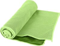 Полотенце охлаждающее в бутылке, зеленое