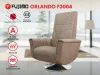 Массажное релакс кресло FUJIMO ORLANDO F3004 UEF Тоффи (Orlando 5) Массажное релакс кресло FUJIMO ORLANDO F3004 UEF Тоффи (Orlando 5)