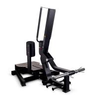 Разведение ног в приседе для ягодичных мышц на свободных весах Protrain PP310 (полностью черный)