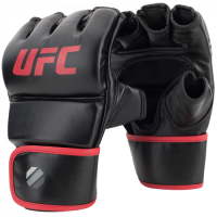 UFC Перчатки MMA тренировочные 6 унций чёрные S/M
