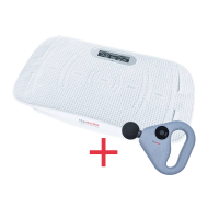 Набор виброплатформа + перкусионный массажер Max Burn Pro + перкуссионный массажер в подарок