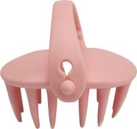 Массажер для мытья головы и ухода за волосами, розовый