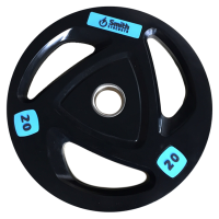 Диск обрезиненный c 3-м хватом Smith Strength 20кг