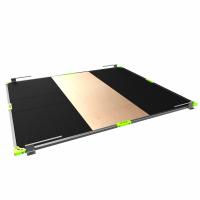 Помост тяжелоатлетический комбинированный DHZ, (фанера, резина) 2500х3000х40