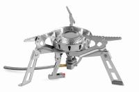 Горелка газовая. кемпинговая с системой ППТ, FMS-123, Металлик, FMS-123