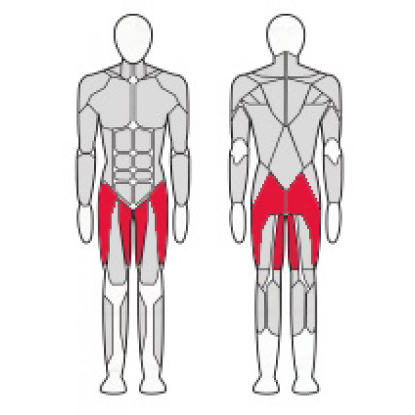 Тренажер для ягодичных, приводящих-отводящих мышц бедра стоя Pulse Fitness 515H