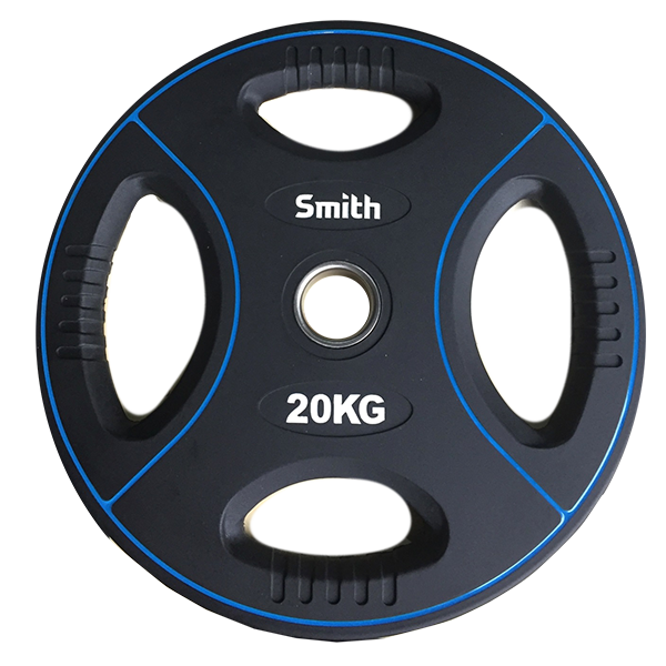 Диск полиуретановый 20кг. Smith Сила PUWP12