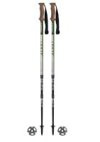 Телескопические палки, SCOUT GREEN, TREKKING СЕРИЯ Alu 5083. 18-16-14. 248 гр/шт.Steel, 01S5119