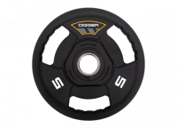 Диск олимпийский полиуретановый 3-х хватовый 5кг Hasttings Digger HD51C3A-5