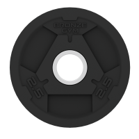 Диск олимпийский BRONZE GYM обрезиненный 2,5 кг