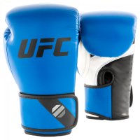 UFC Pro Fitness Перчатки тренировочные для спарринга голубые - 18 Oz