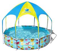 Каркасный бассейн Bestway Steel Pro Splash-in-Shade 56432 (244x51)