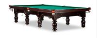 Бильярдный стол для русской пирамиды Weekend "Classic 2" 12 футов массив ольхи, борта клен (махагон)