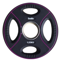 Диск полиуретановый c 4-м хватом Smith Strength 1,25кг