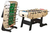 Настольный футбол (кикер) "Maccabi" (140 x 75 x 89, светлый, складной)
