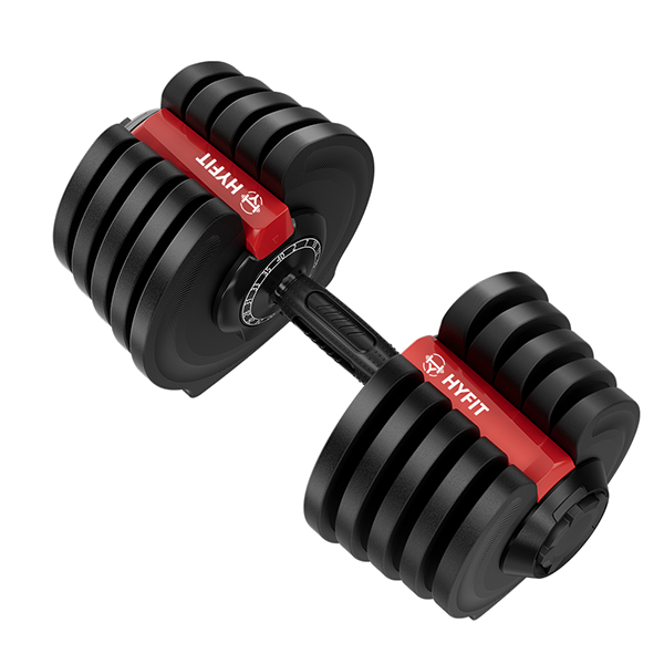 Комплект: Регулируемая гантель HYFIT SINGLE 40 кг (2 шт)