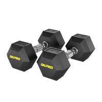 Набор гексагональных гантелей от 1 до 10 кг OKPRO