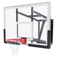 Баскетбольный щит DFC со съёмным регулятором высоты, стекло 6 мм, 120 х 80 см