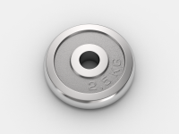 Диск хромированный UNIXFIT 2,5kg / 25mm