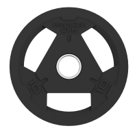 Диск олимпийский BRONZE GYM обрезиненный 10 кг