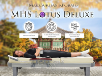 Массажная кровать Lotus Deluxe R-518 Массажная кровать Lotus Deluxe R-518