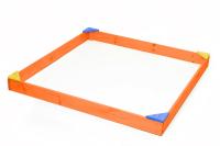 Песочница деревянная цветная малая