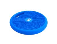 Массажно-балансировочная подушка с ручкой синяя