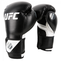 UFC Pro Fitness Перчатки тренировочные для спарринга черные - 6 Oz