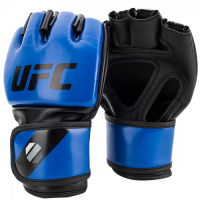 UFC Перчатки MMA для грэпплинга 5 унций синие L/XL