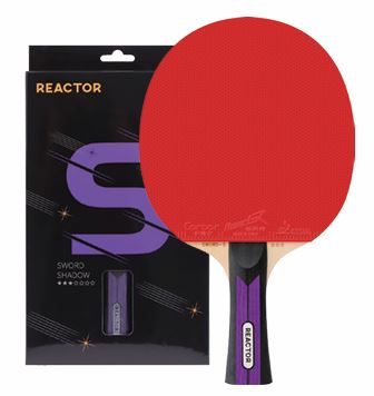 Ракетка для настольного тенниса, REACTOR, 3*, SWORD-S