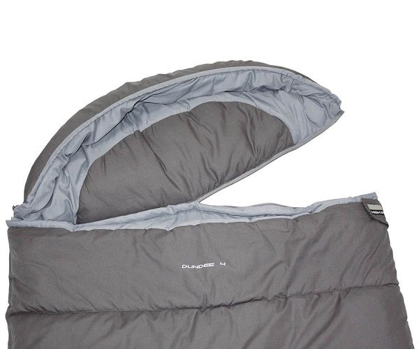 Мешок спальный   Dundee 4 серый, 90х230 см, одеяло, 21238