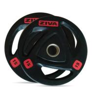 Диск серии ZVO, резиновое покрытие, цветное лого, 15кг