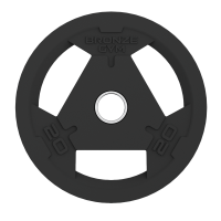 Диск олимпийский BRONZE GYM обрезиненный 20 кг